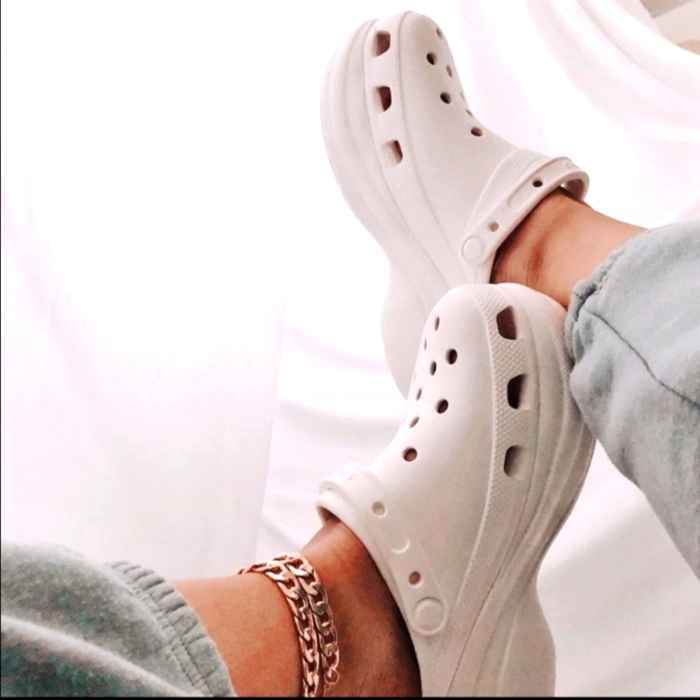 2 pairs of BAE CROCS